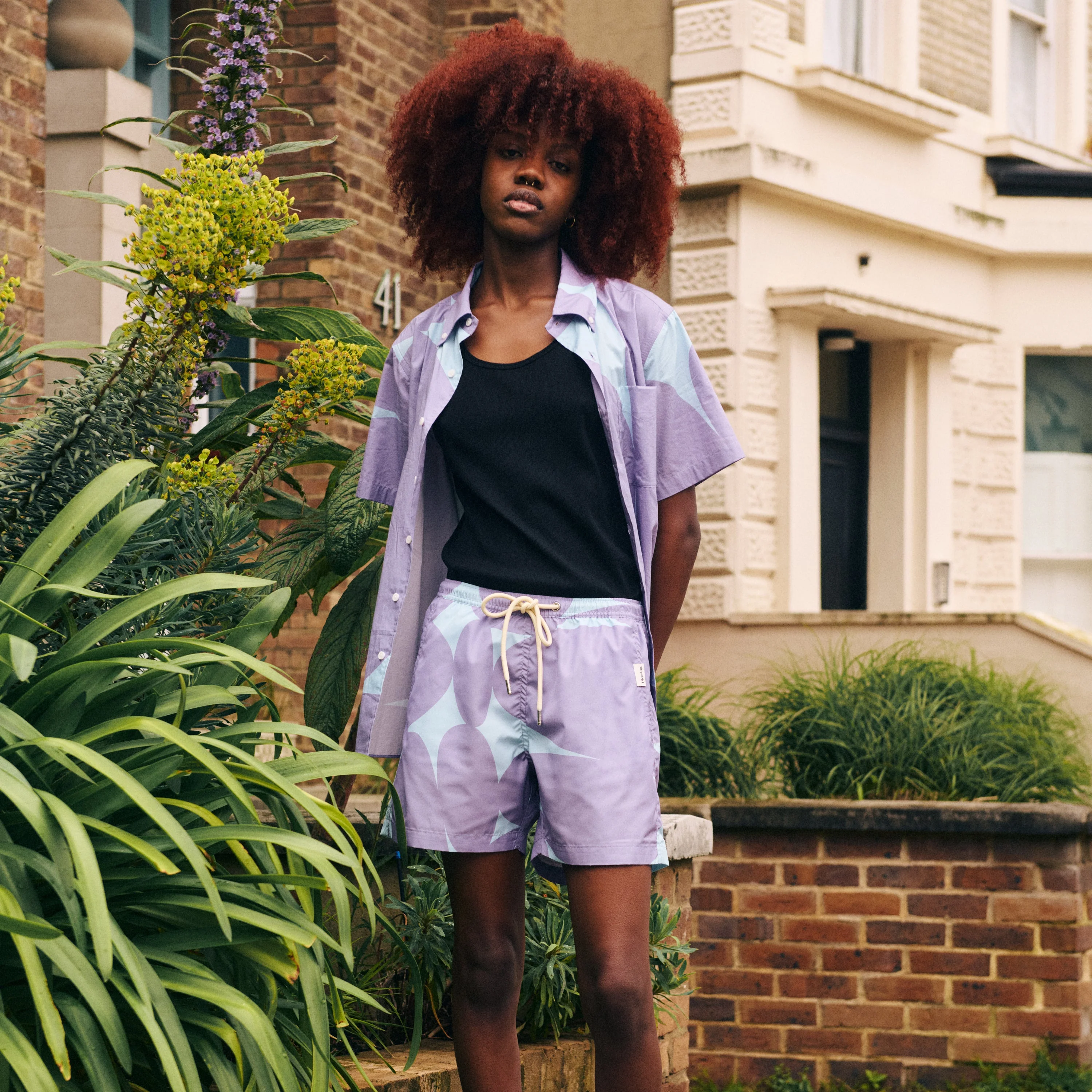 The Beach Blob Shirt | Violet - Image 4