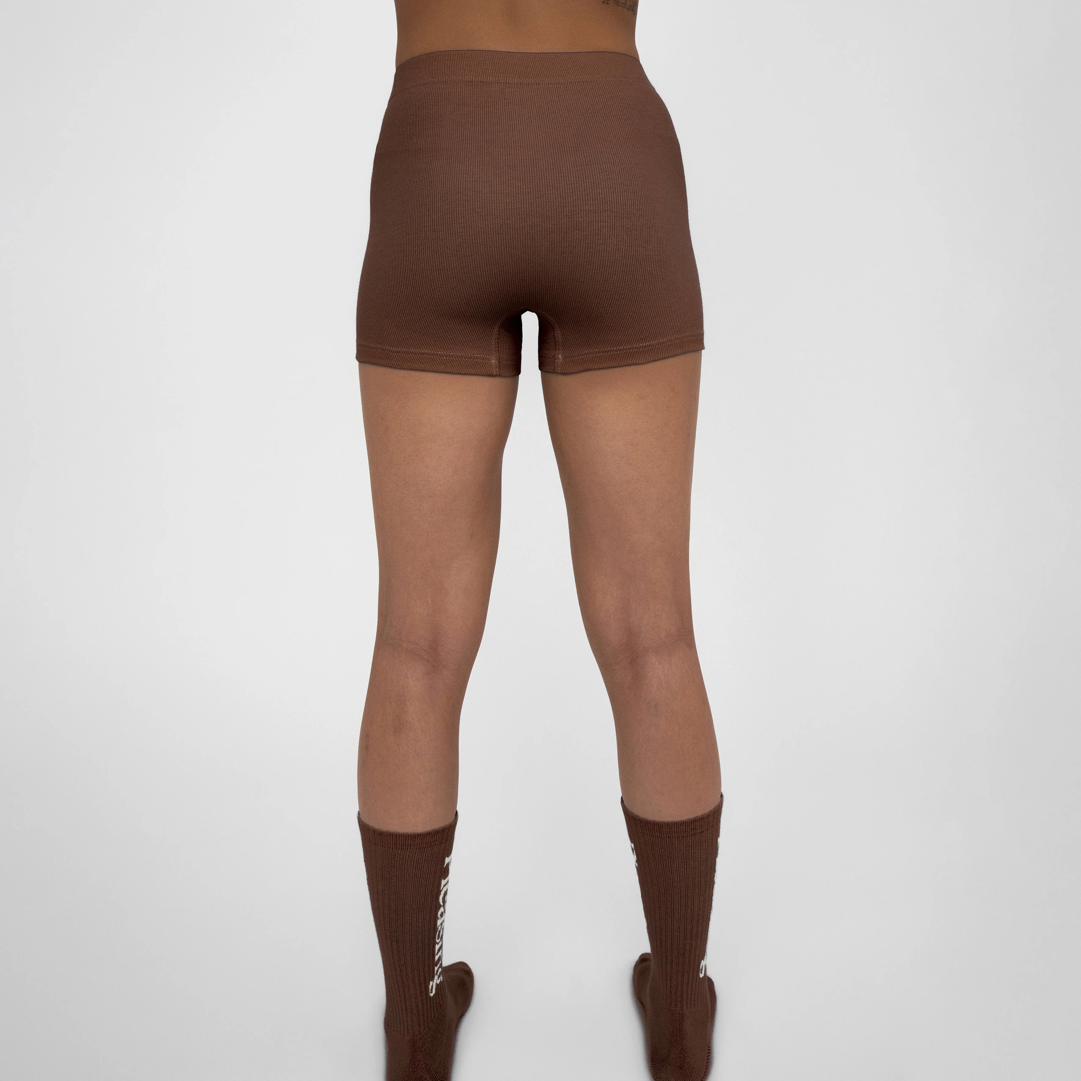 The Pleasing Ribbed Boxer Brief | Brown - Image 16