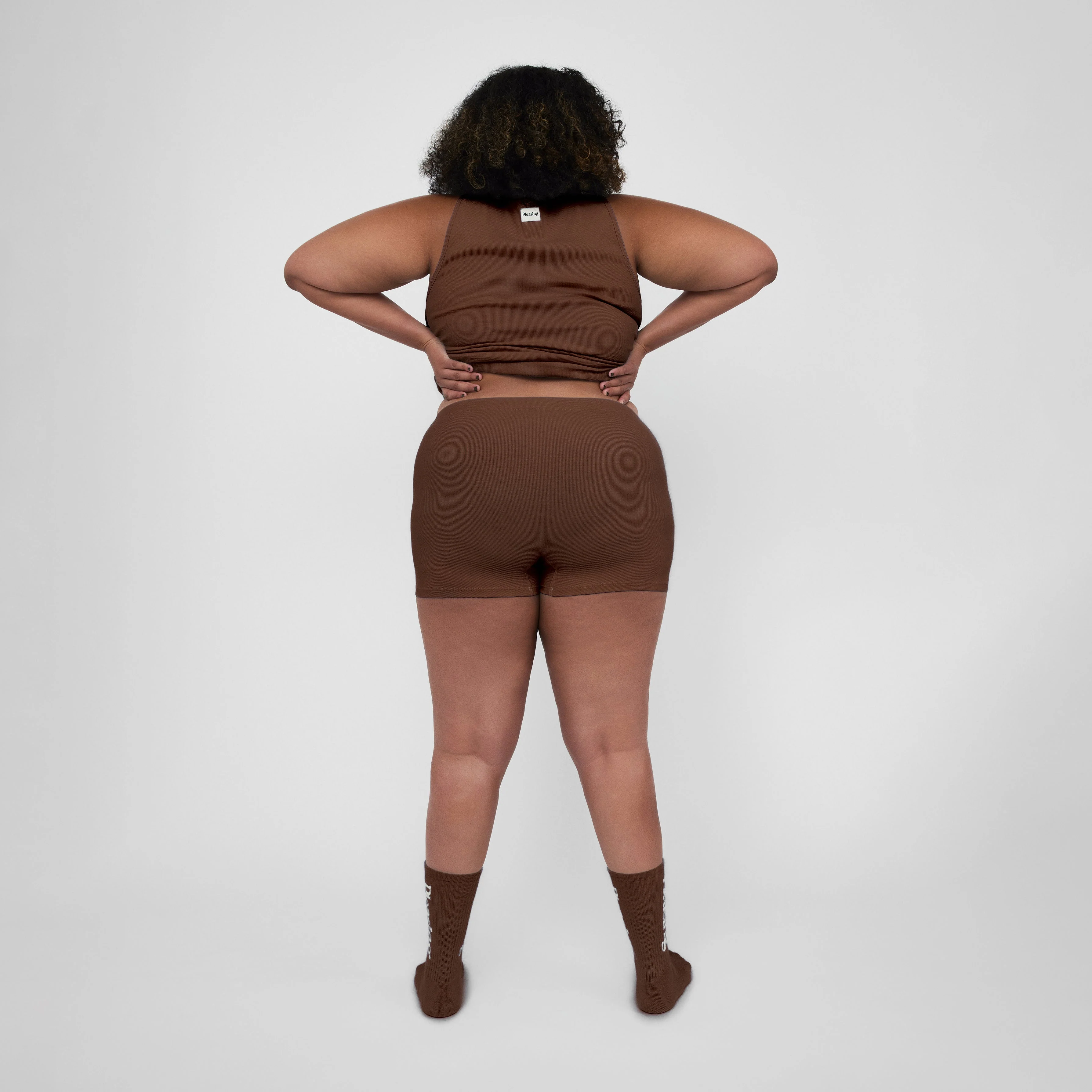 The Pleasing Ribbed Boxer Brief | Brown - Image 20