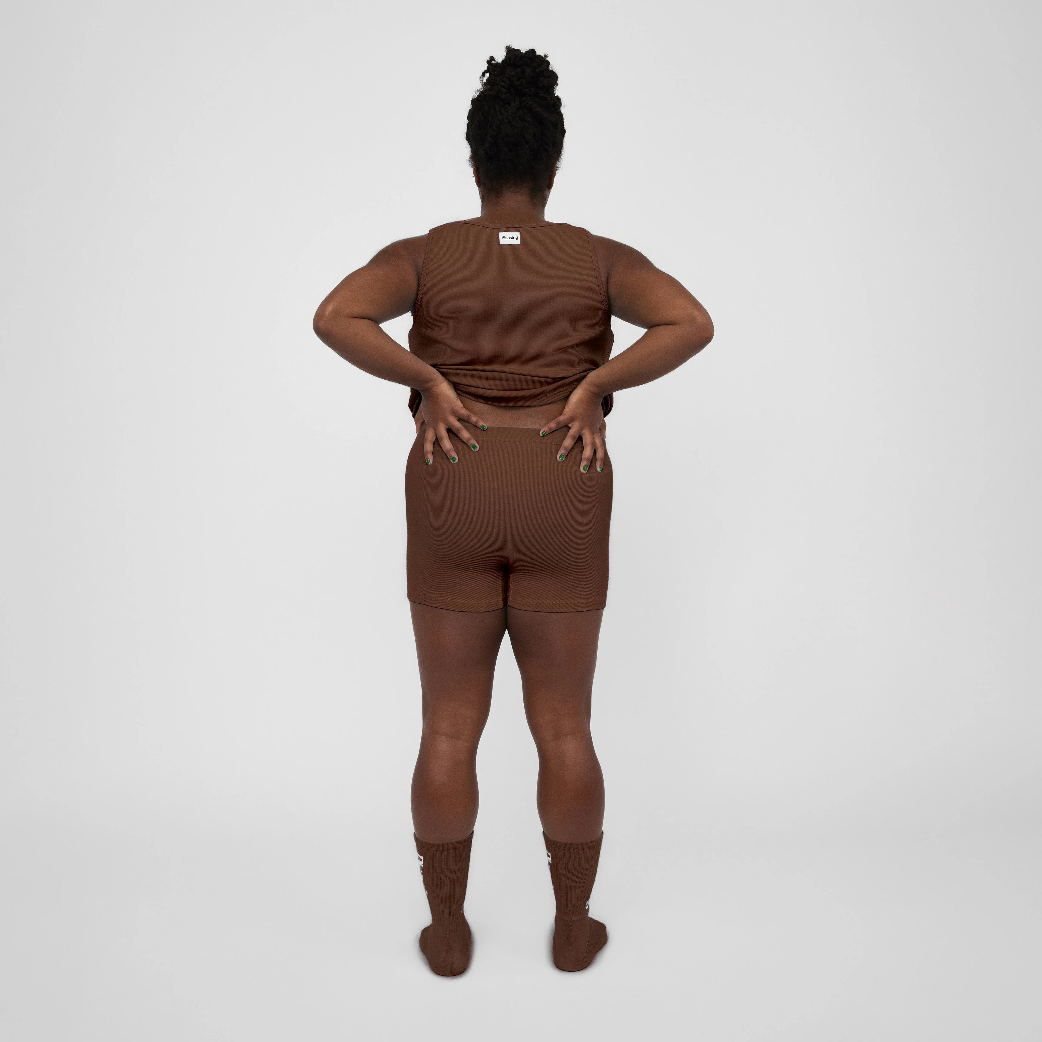 The Pleasing Ribbed Boxer Brief | Brown - Image 24