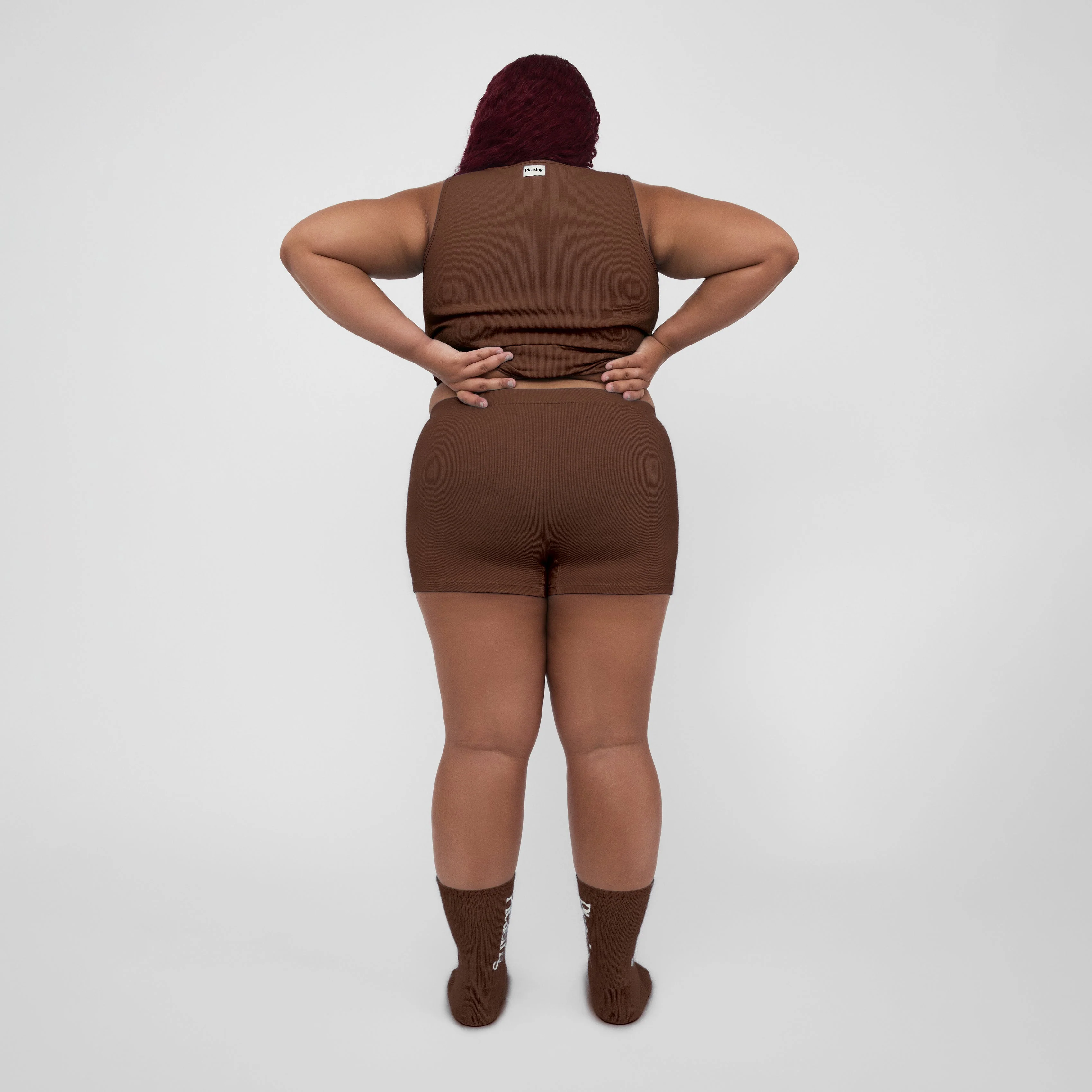 The Pleasing Ribbed Boxer Brief | Brown - Image 25