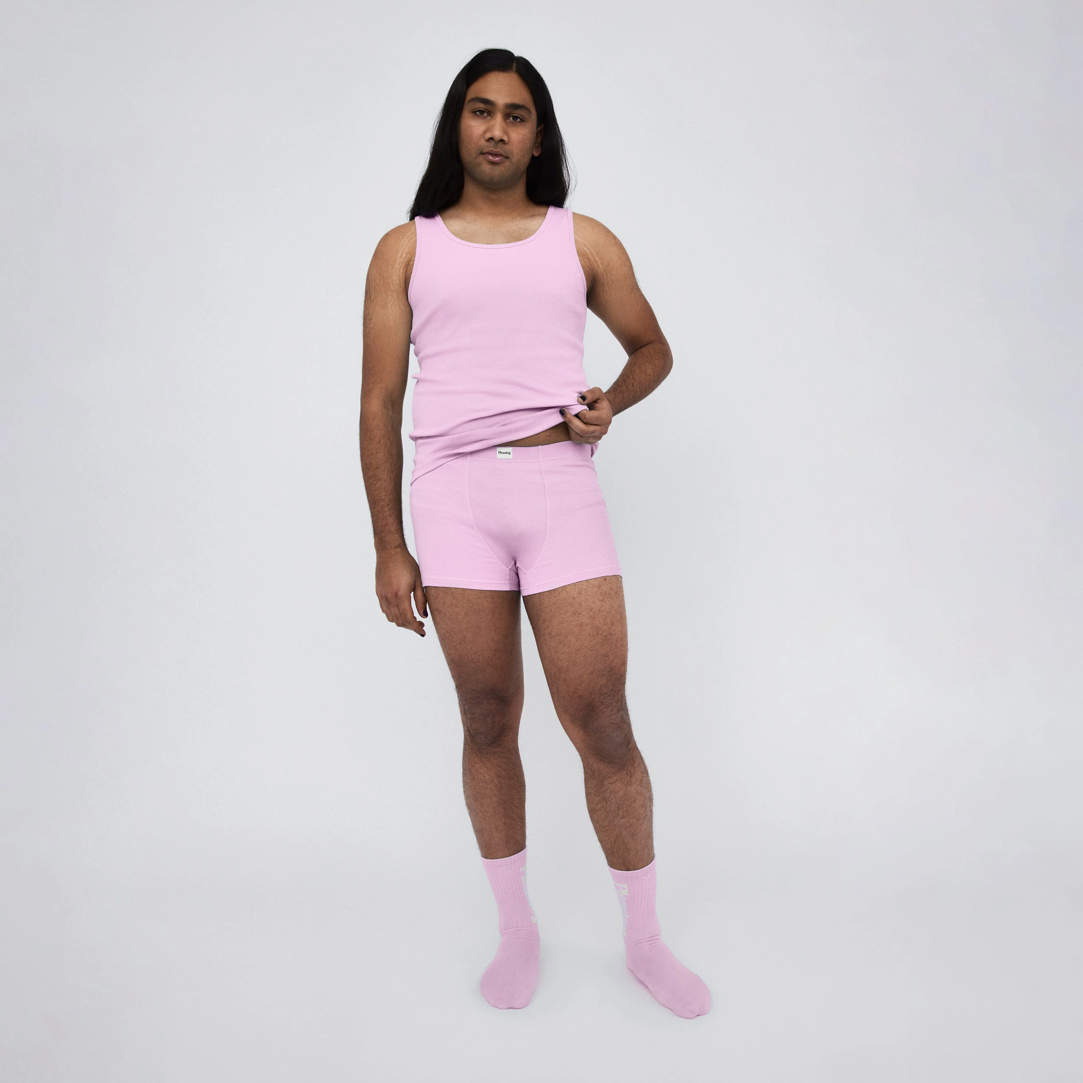 The Pleasing Ribbed Boxer Brief | Lavender - Image 21