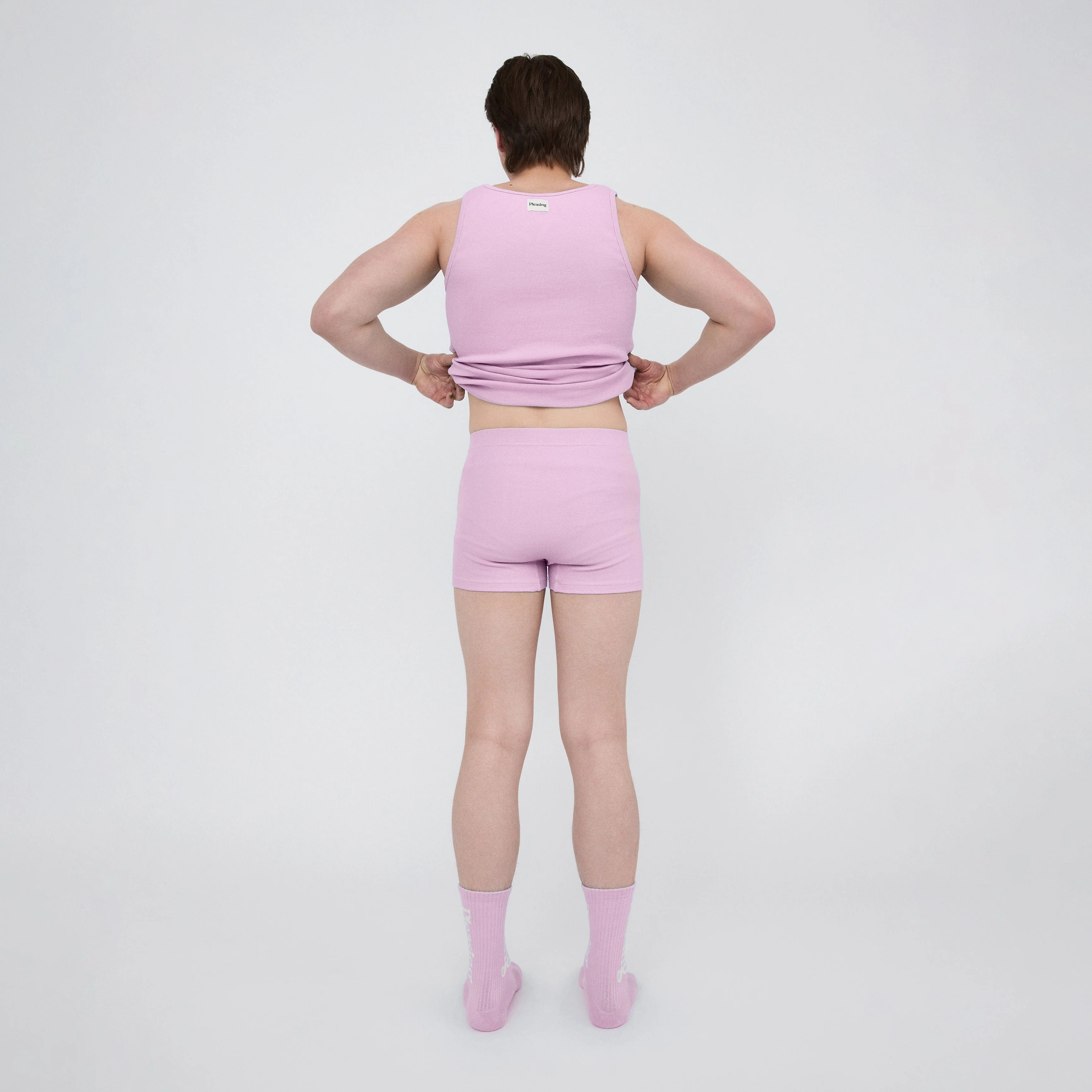 The Pleasing Ribbed Boxer Brief | Lavender - Image 24