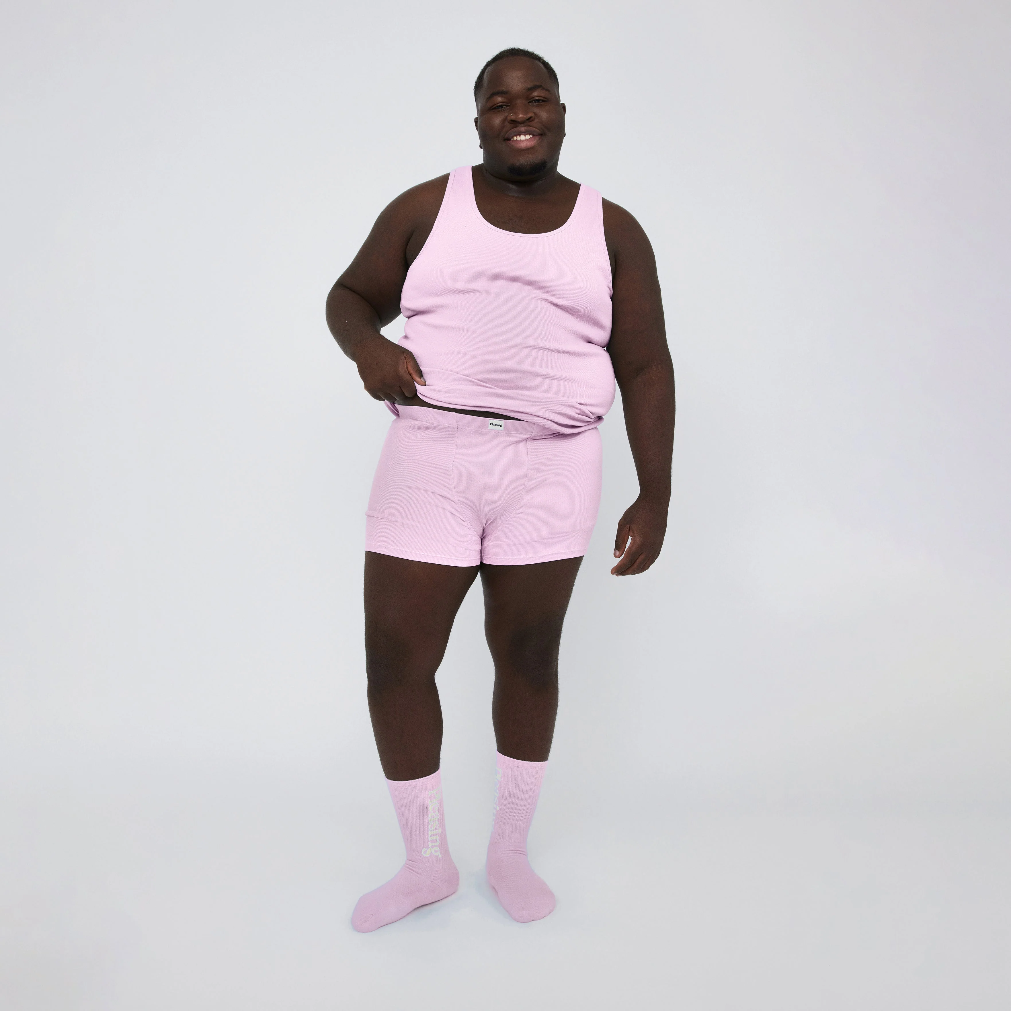 The Pleasing Ribbed Boxer Brief | Lavender - Image 26