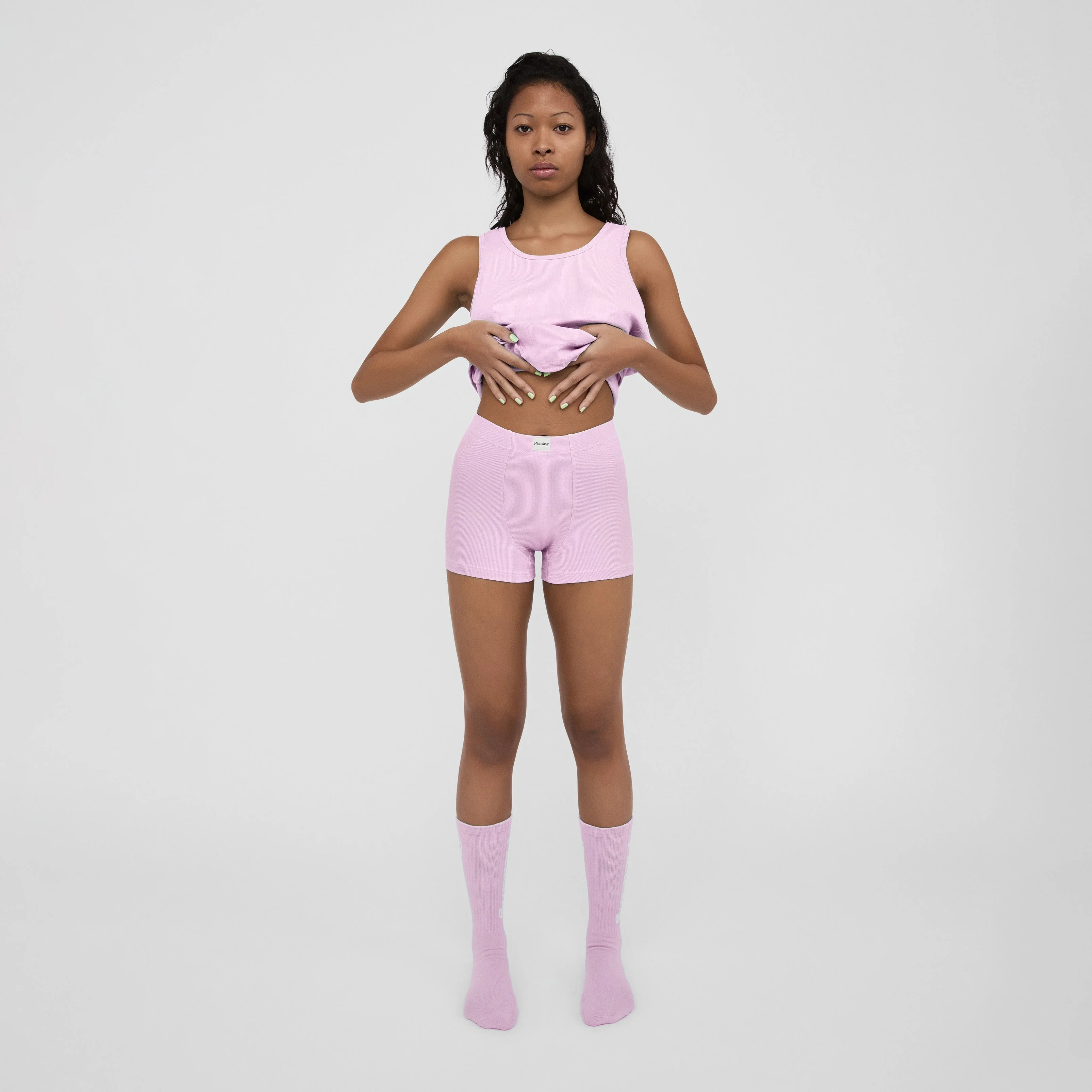 The Pleasing Ribbed Boxer Brief | Lavender - Image 4