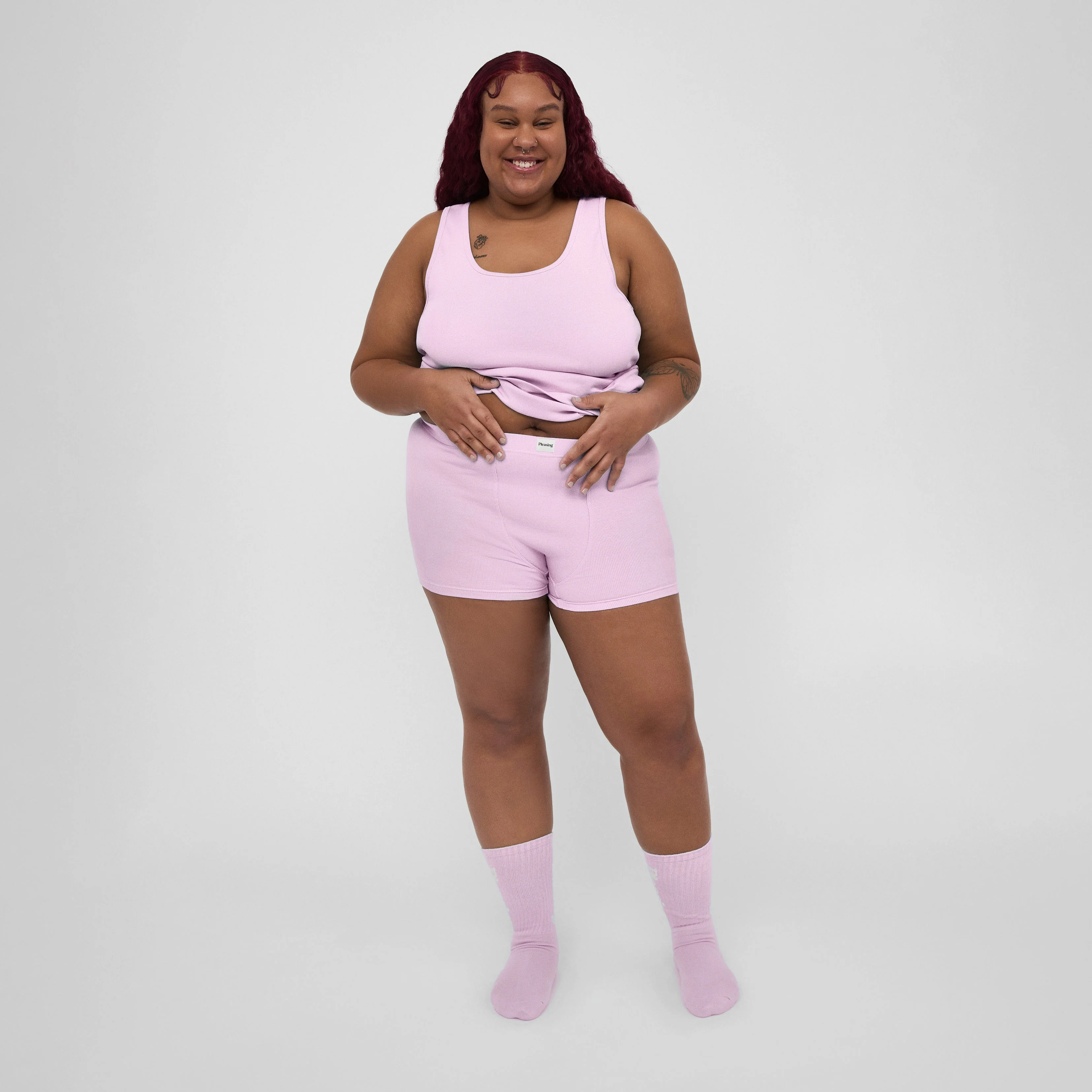 The Pleasing Ribbed Boxer Brief | Lavender - Image 6