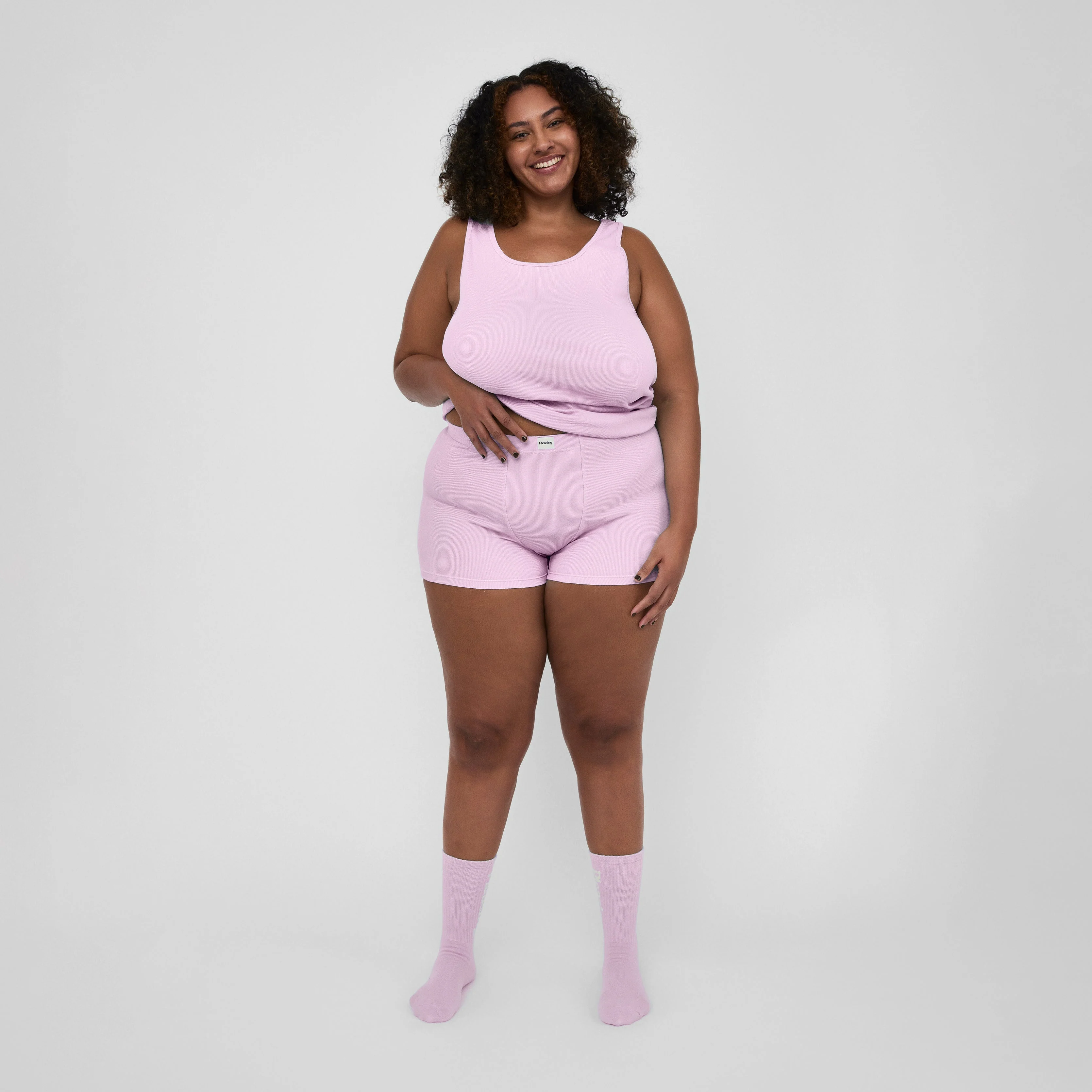 The Pleasing Ribbed Boxer Brief | Lavender - Image 8