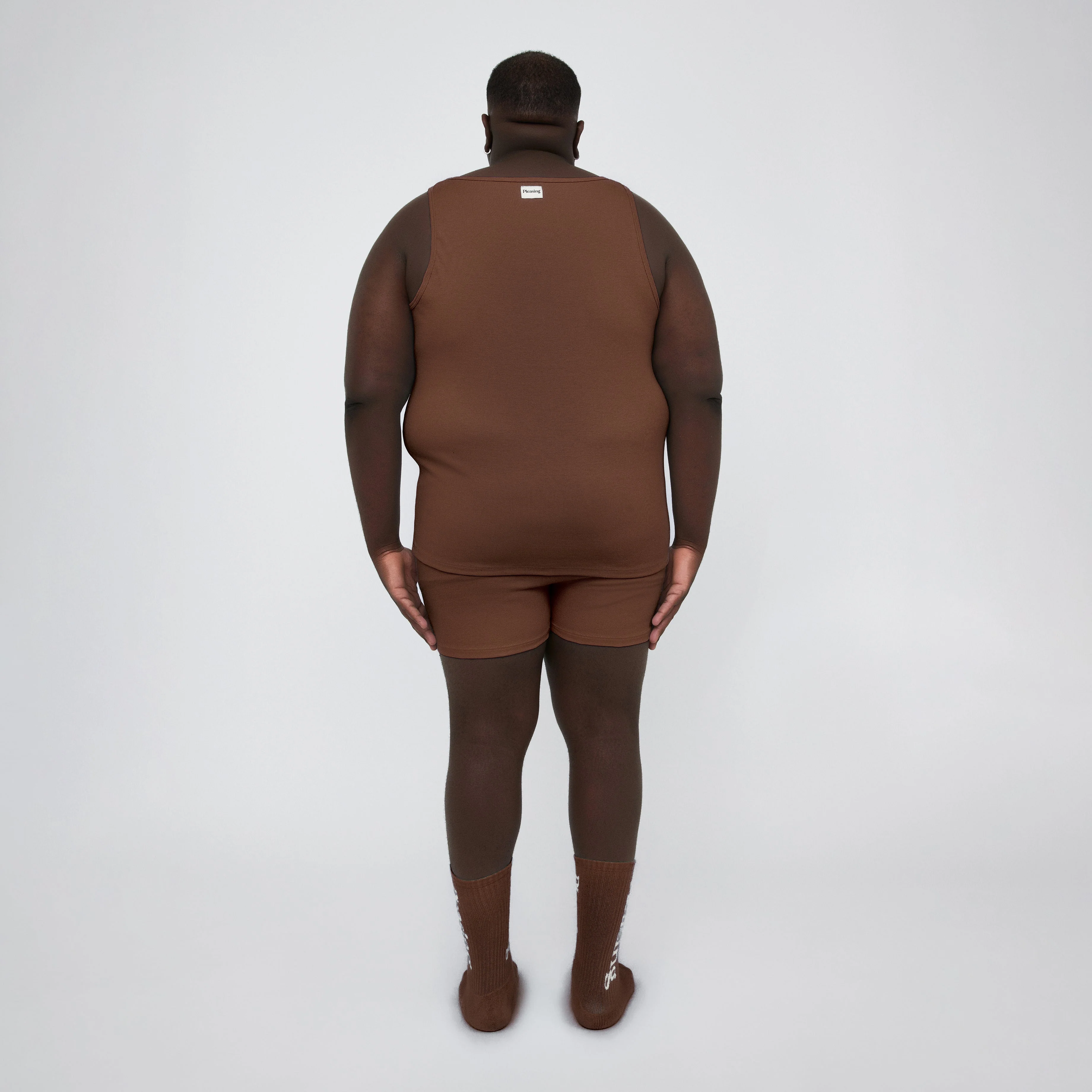 The Pleasing Ribbed Tank | Brown - Image 16